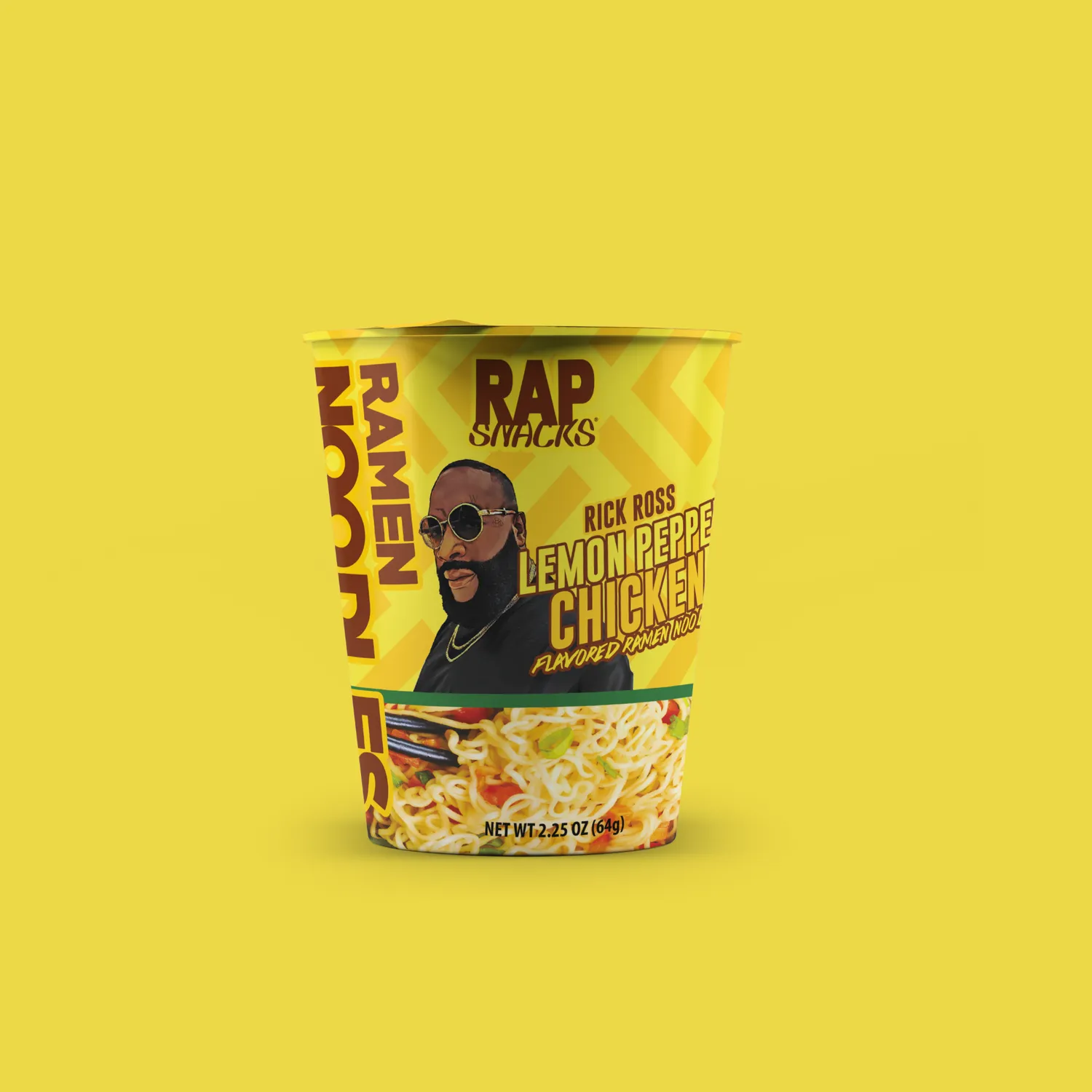 Rap Snacks Rick Ross ramen kyckling citron