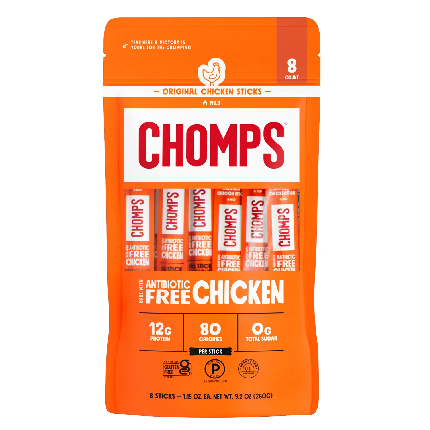 Chomps köttsnack protein