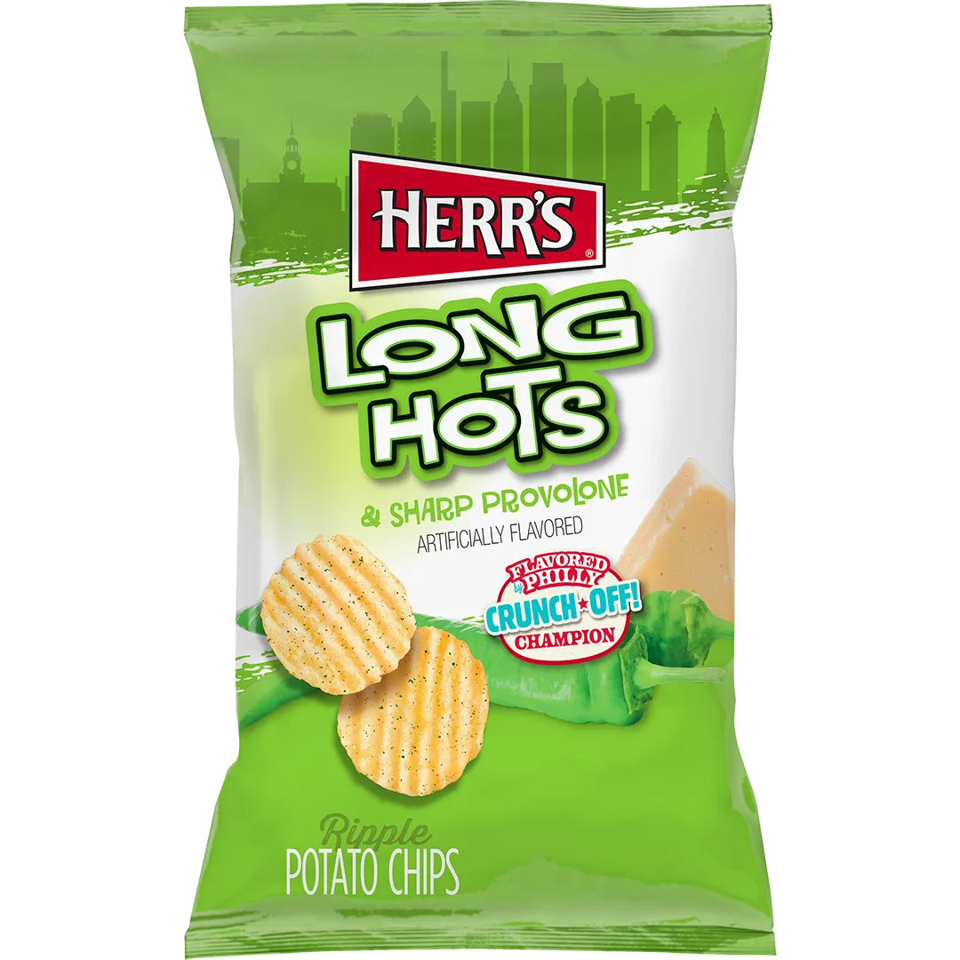 Herrs Creamy Dill Pickle Ripple potatischips